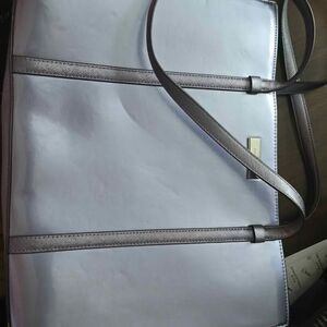 Kate Spade pastel metallic large tote and wallet